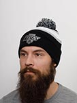 Шапка MITCHELL NESS арт. KTPCLD21212-LAKBLCK Los Angeles Kings NHL (черный / белый)